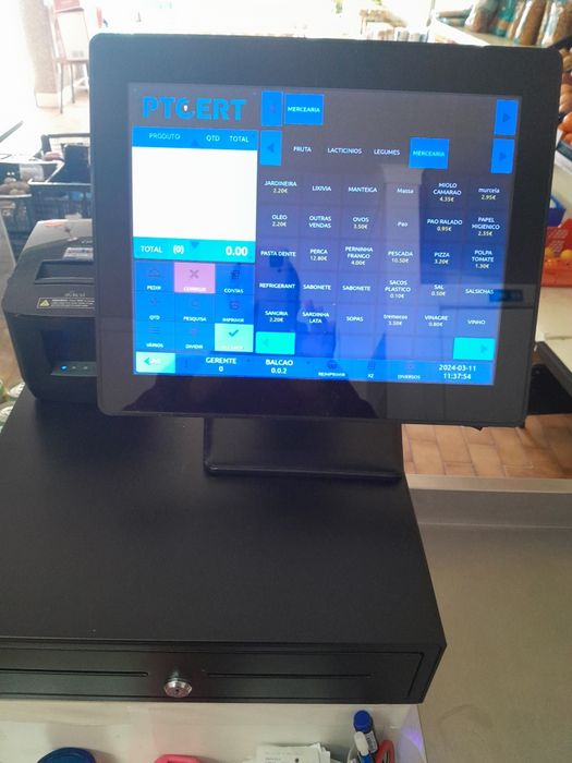 Máquina recistadora