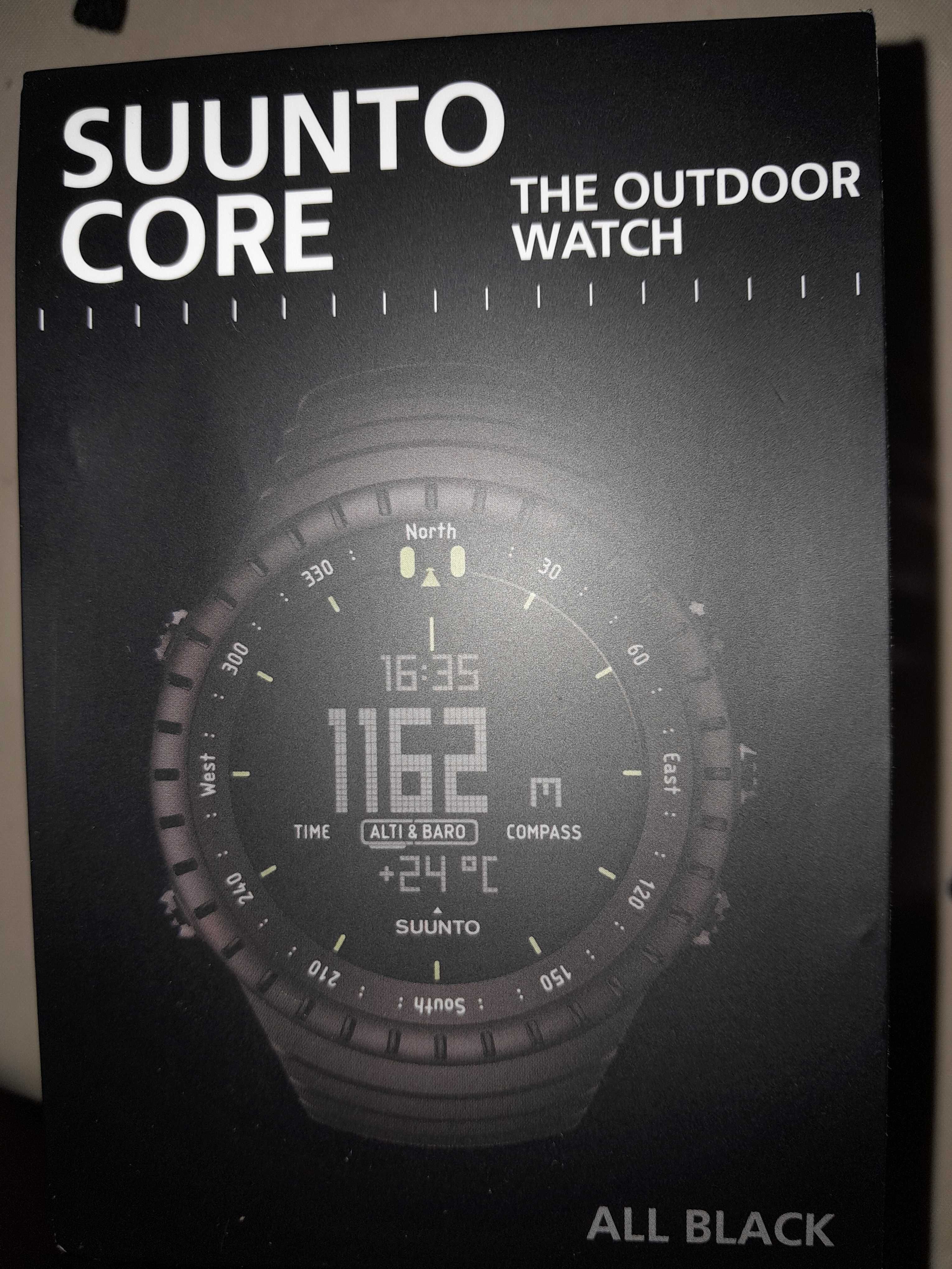 Zegarek outdoorowy Suunto Core All Black jak Nowy
