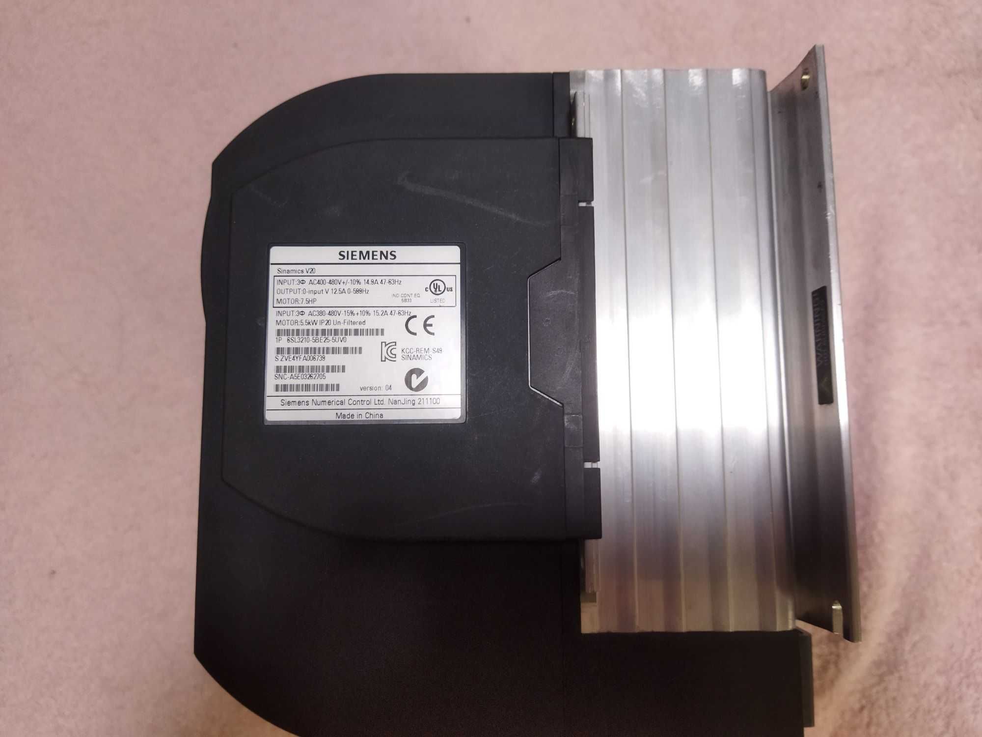Частотник преобразователь перетворювач SIEMENS sinamics v20 5,5кВт