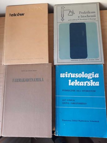 Zestaw książek  weterynaryjne-lekarskie  14 szt