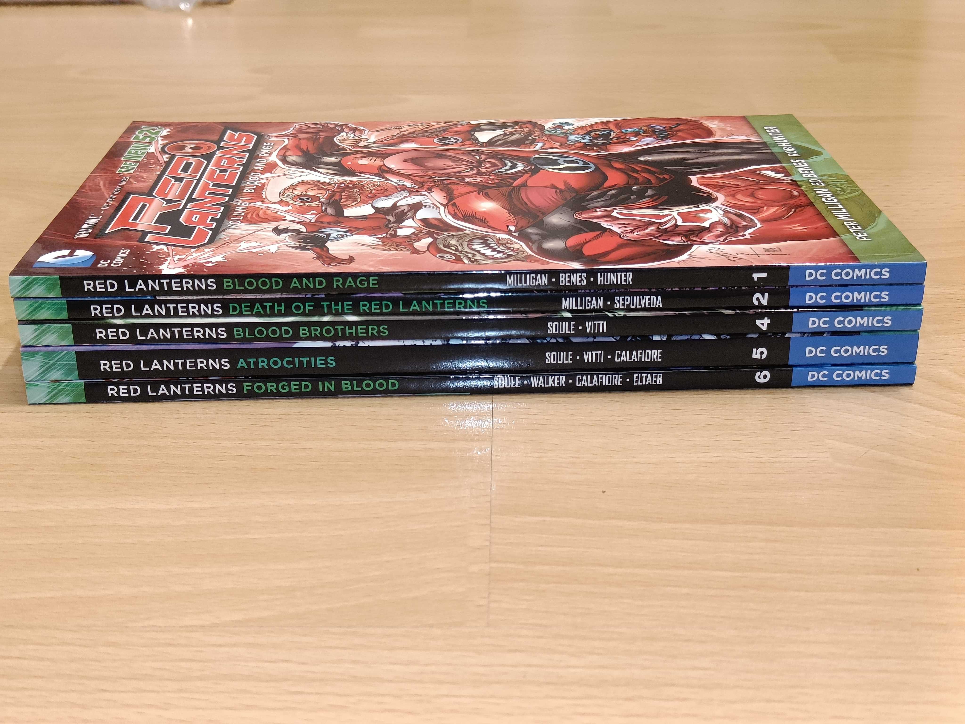 RED LANTERNS SC VOL 01,02,04,05,06