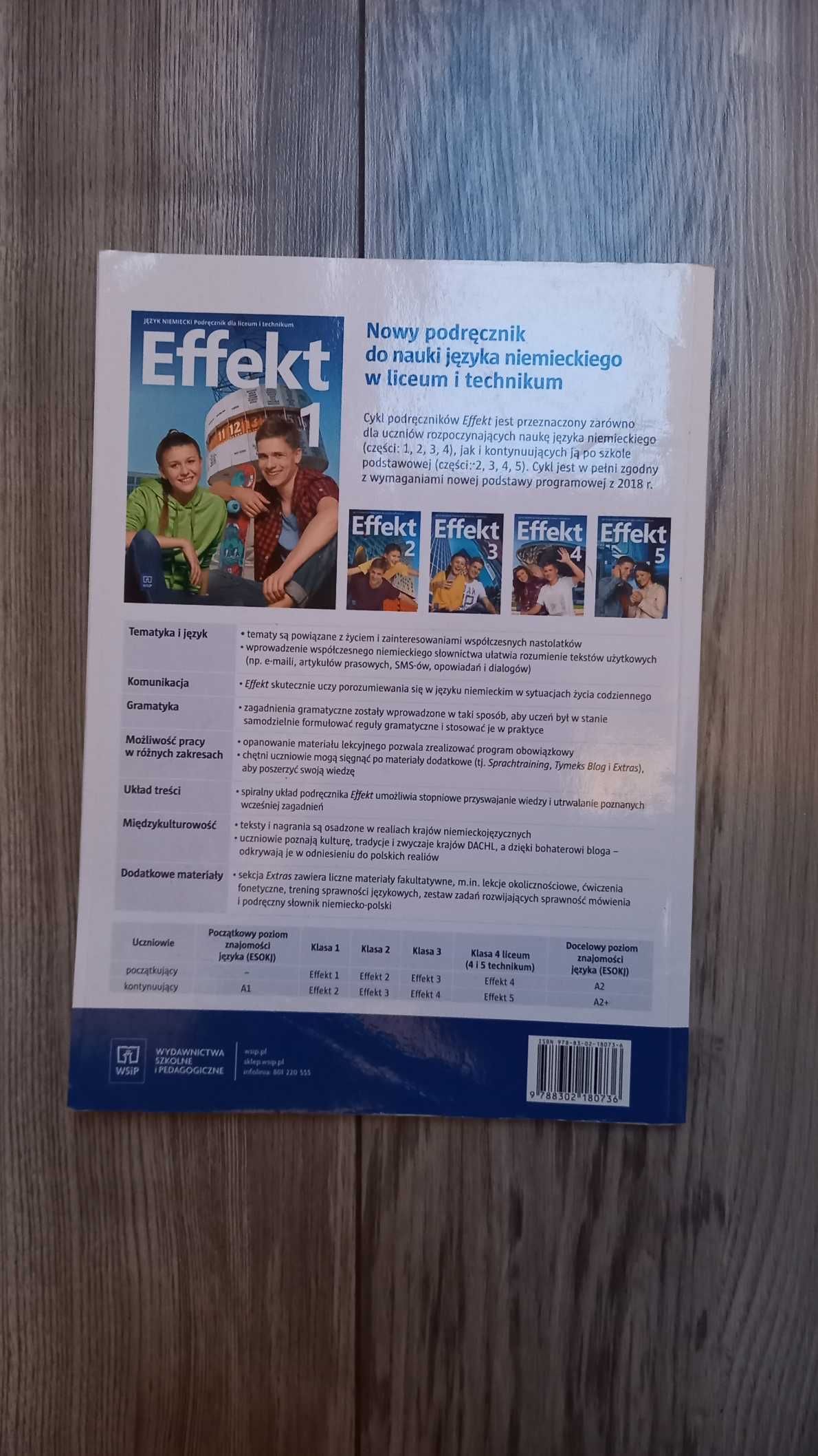 Podręcznik Effekt 1 niemiecki