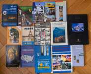 Kolekcja Książek 51 Atlasy Mapy Przewodniki Plany Podróże Albumy