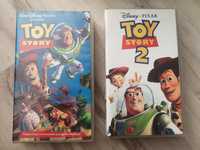 Kasety VHS Toy Story część 1 i 2 zestaw
