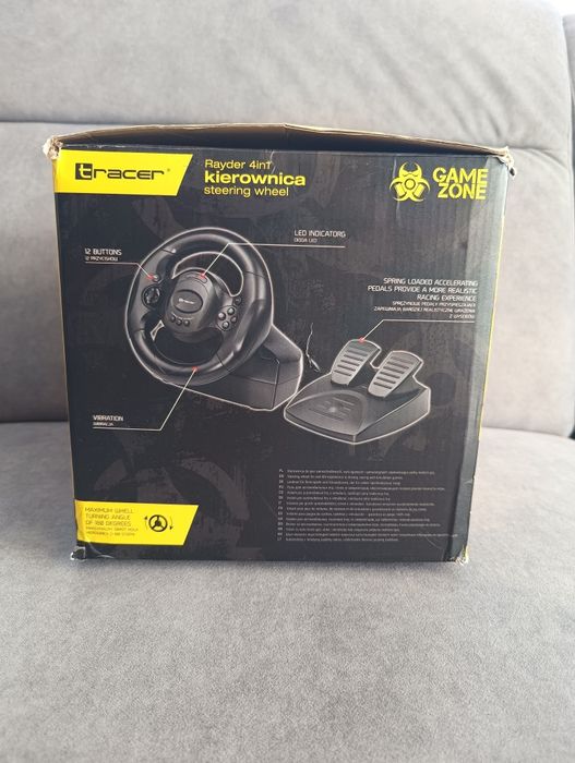 Kierownica TRACER Rayder 4 in 1 PC/PS3/PS4/Xone