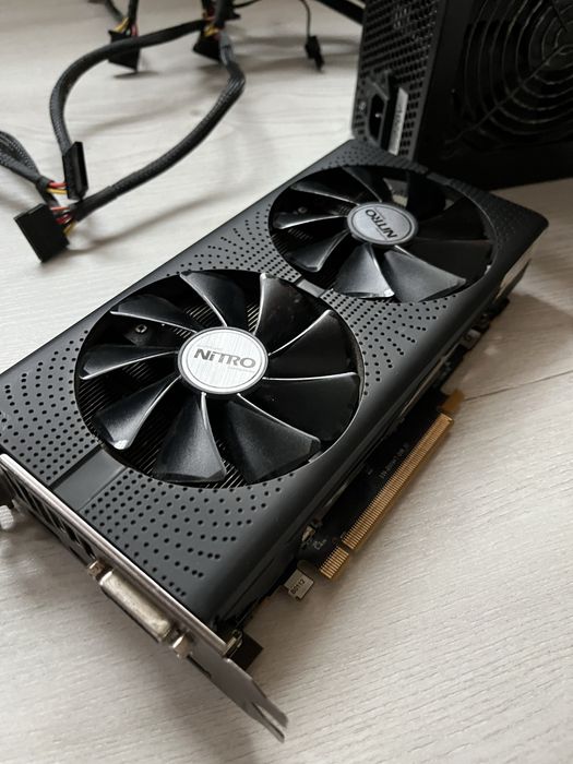 Відеокрта Rx 470 4gb + БП 550w  + ОЗУ 12gb (3планки)