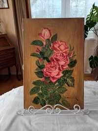 Obraz na płótnie róże kwiaty