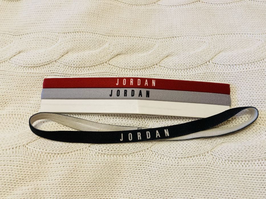 Еластичні пов'язки-гумки для волосся Nike Jordan Headbands
