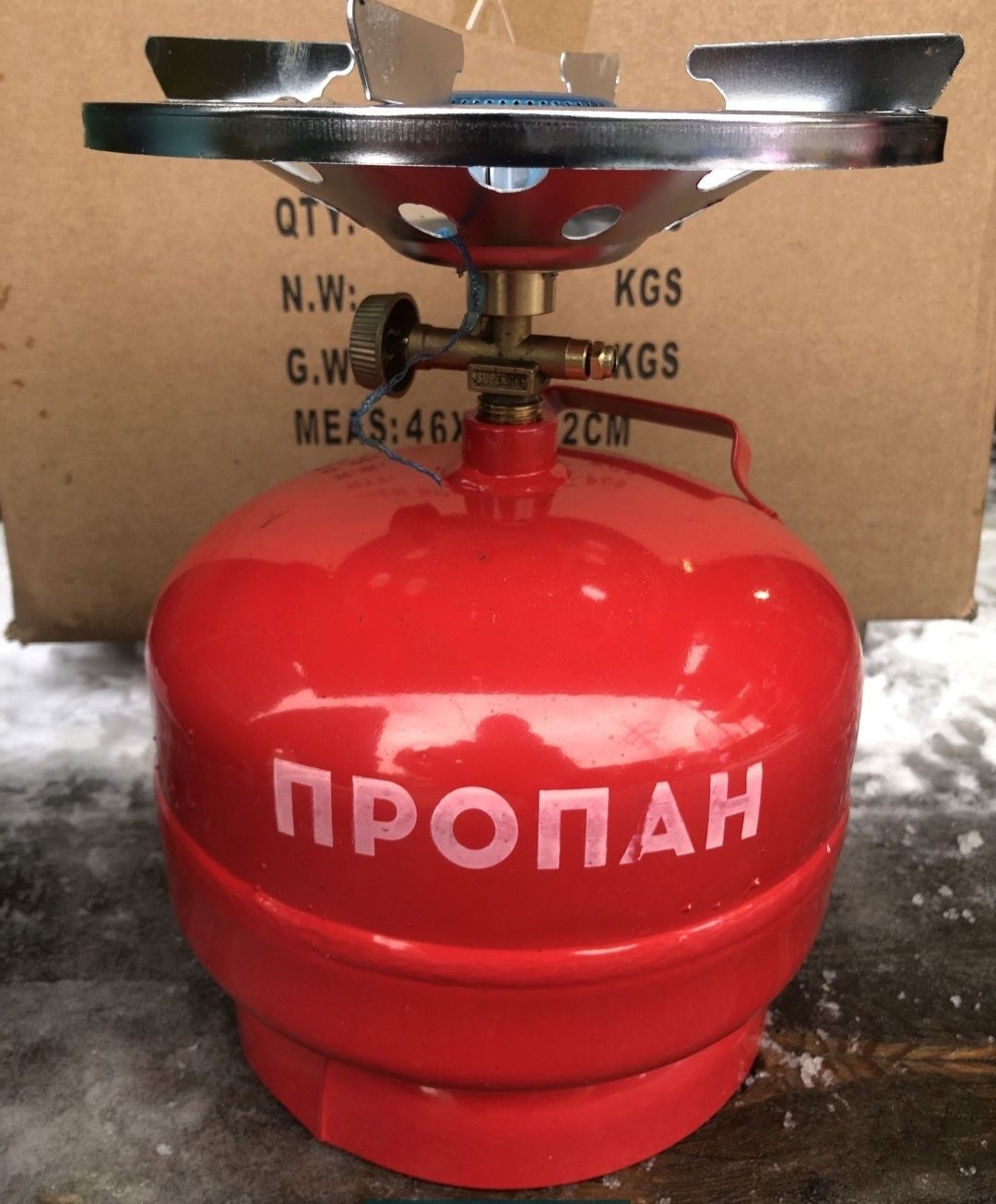 Кемпинг (газовые балоны) 5л, 8л, 12л