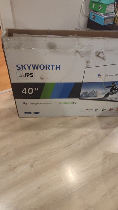 Продам на запчастини телевізор SKYWORTH  не працює екран