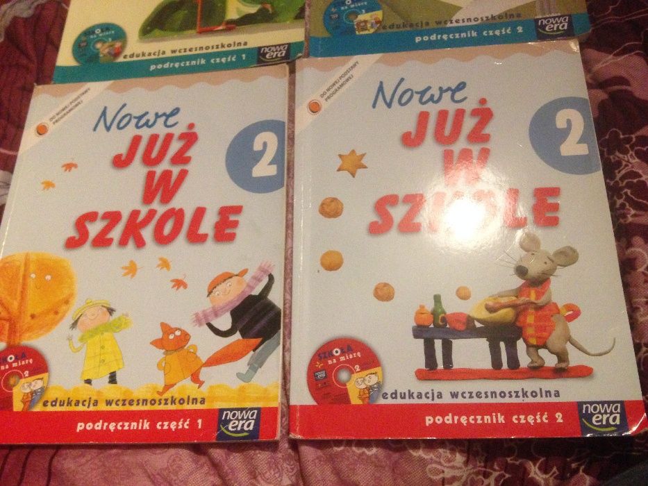 Nowe już w szkole 2 i 3 komplet Piotrowska Szymańska Nowa Era