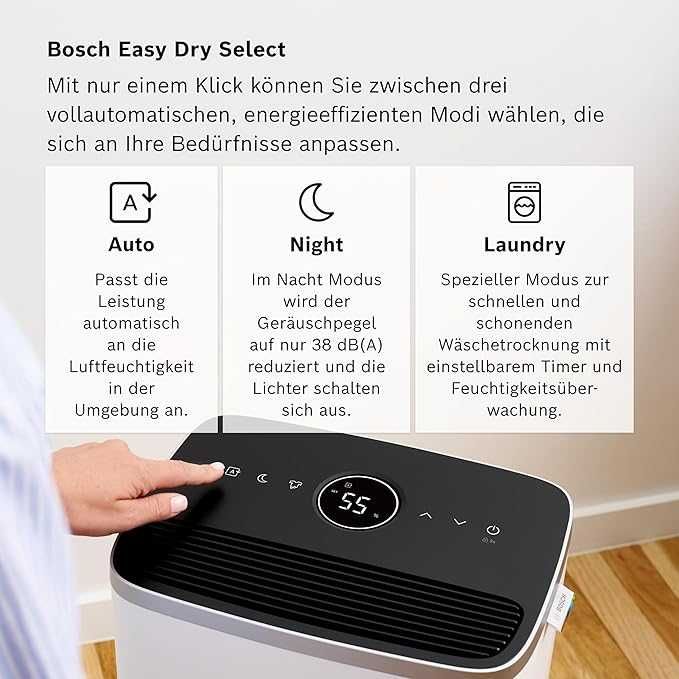 Осушувач повітря Bosch Dry 4000 з іонізатором
