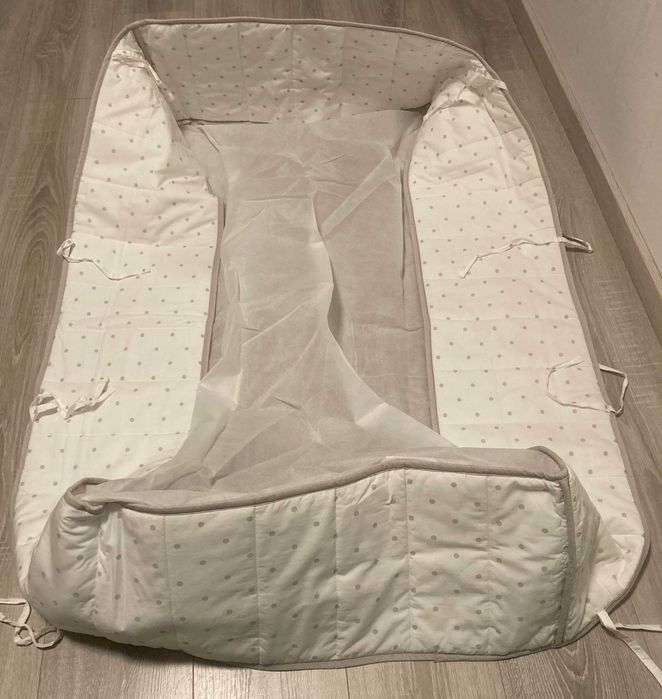 Ikea Len Ochraniacz do łóżeczka SUNDVIK, biały, 60x120 cm