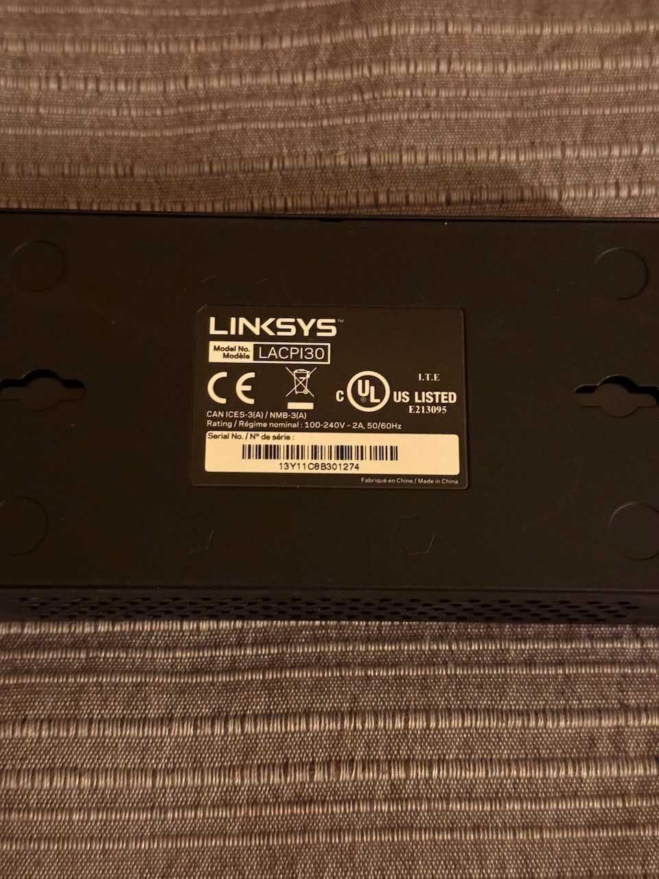 Linksys LACP130 Alimentador PoE gigabit de alta potência