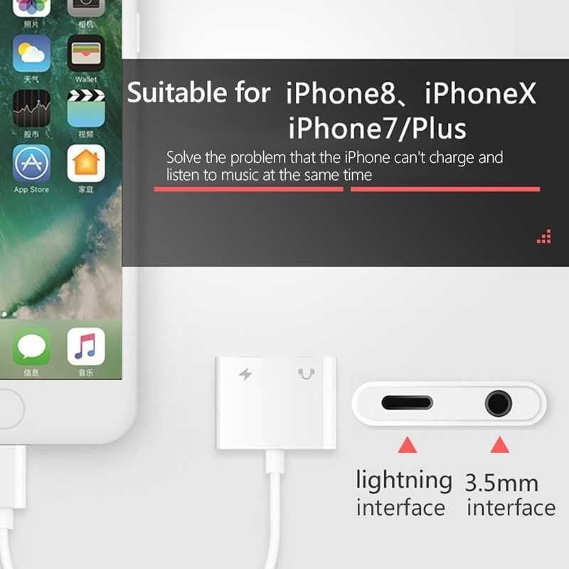 Adaptador Lightning para 3.5mm e carregamento Novos em caixa
