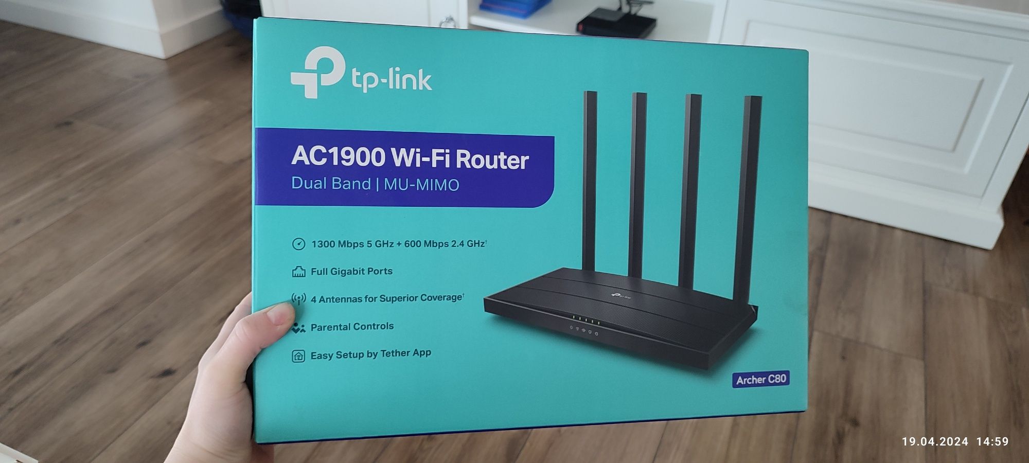 Router wifi TP-LINK AC1900 polecam tanio