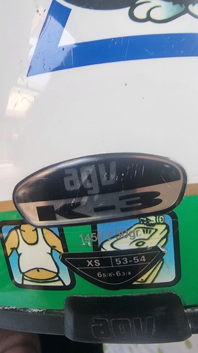 Capacete origgine valentino rossi  46.tamanho xs