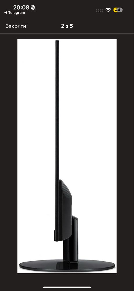 Монітор 23" Acer SA230Abi (UM.VS0EE.A01) - 75Гц, FreeSynс