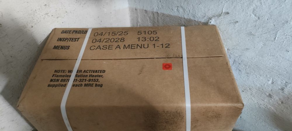 Racja żywnościowa MRE 2028 amerkańska.