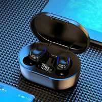 Bezprzewodowe słuchawki e7s Bluetooth 5.0 mikrofon + powerbank