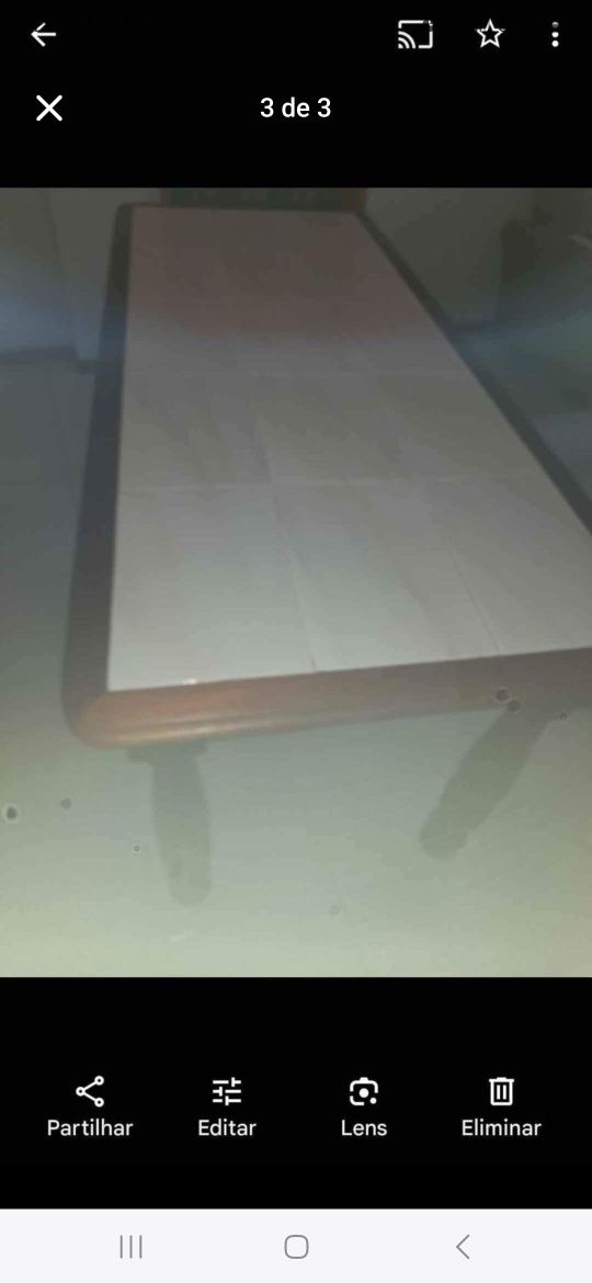 Mesa de cozinha.