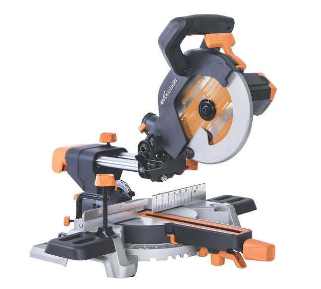 Evolution 210mm R210SMS Serra de esquadria deslizante com fio