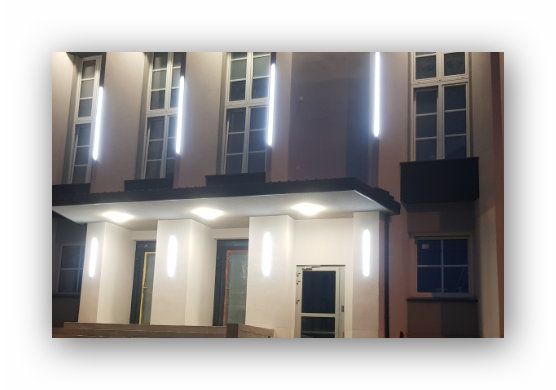 Listwa LED Hermetyk Łazienka Korytarz Podłoga Elewacja Mur Na wymiar