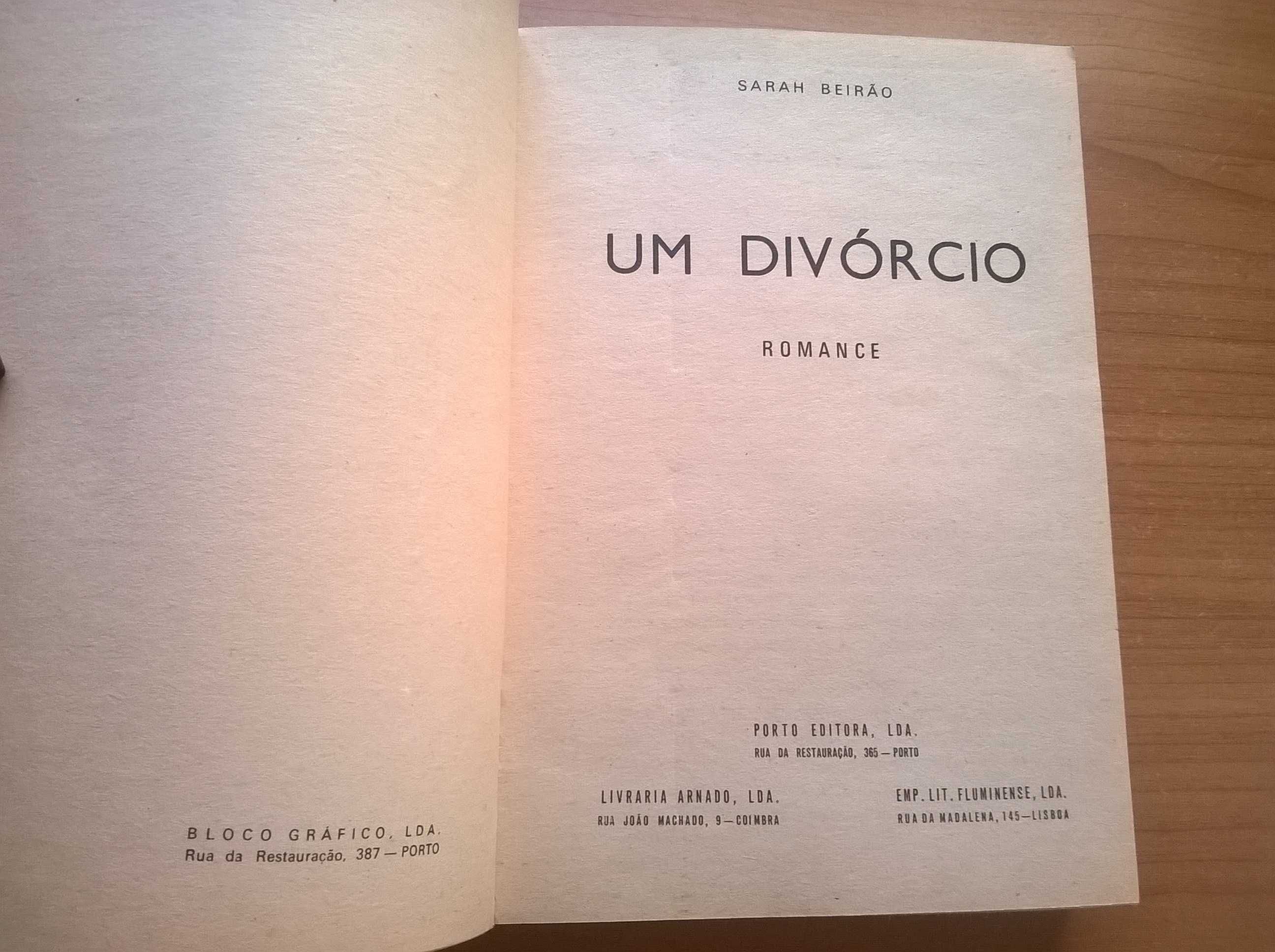 Um Divórcio - Sarah Beirão