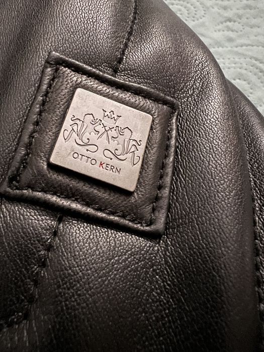 Шкіряна куртка чоловіча,зимова.Otto Kern оригінал