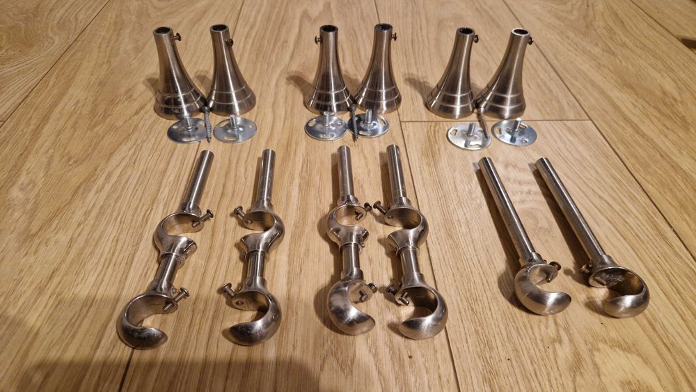 karnisze 200cm zestaw trzech karniszy