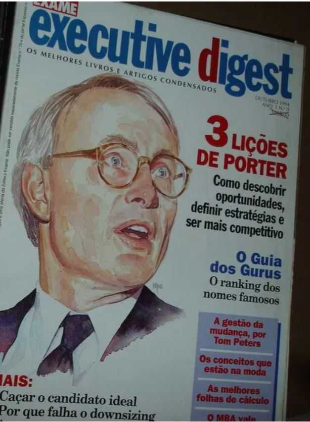 EXECUTIVE DIGEST revista antiga número ZERO Outubro de 1994