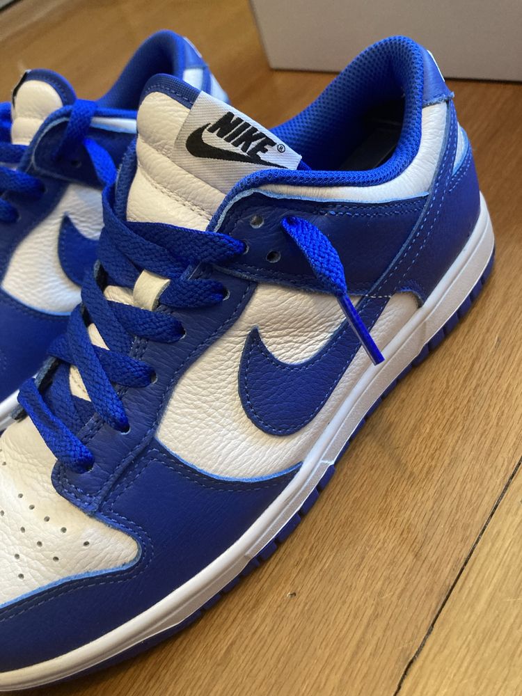 Nike dunk low racer blue