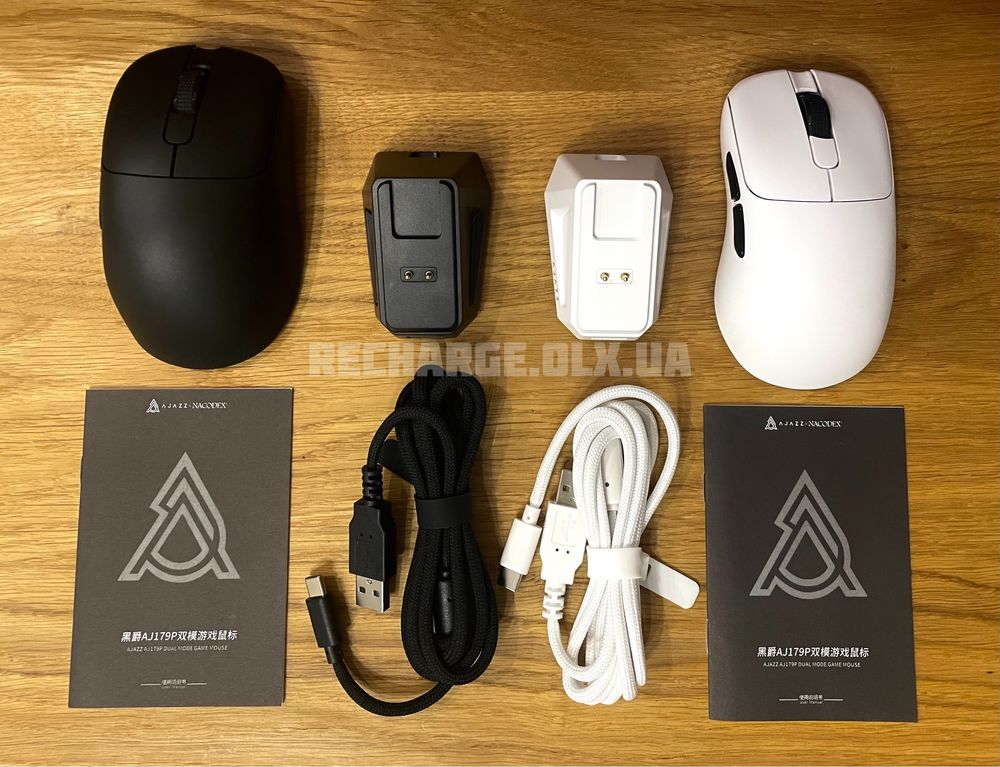 НОВІ Ajazz AJ179P PAW3395 Wireless | ІГРОВА МИШКА