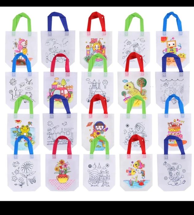 Розмальовка,розфарбовка, розкраска сумка дитяча творчість