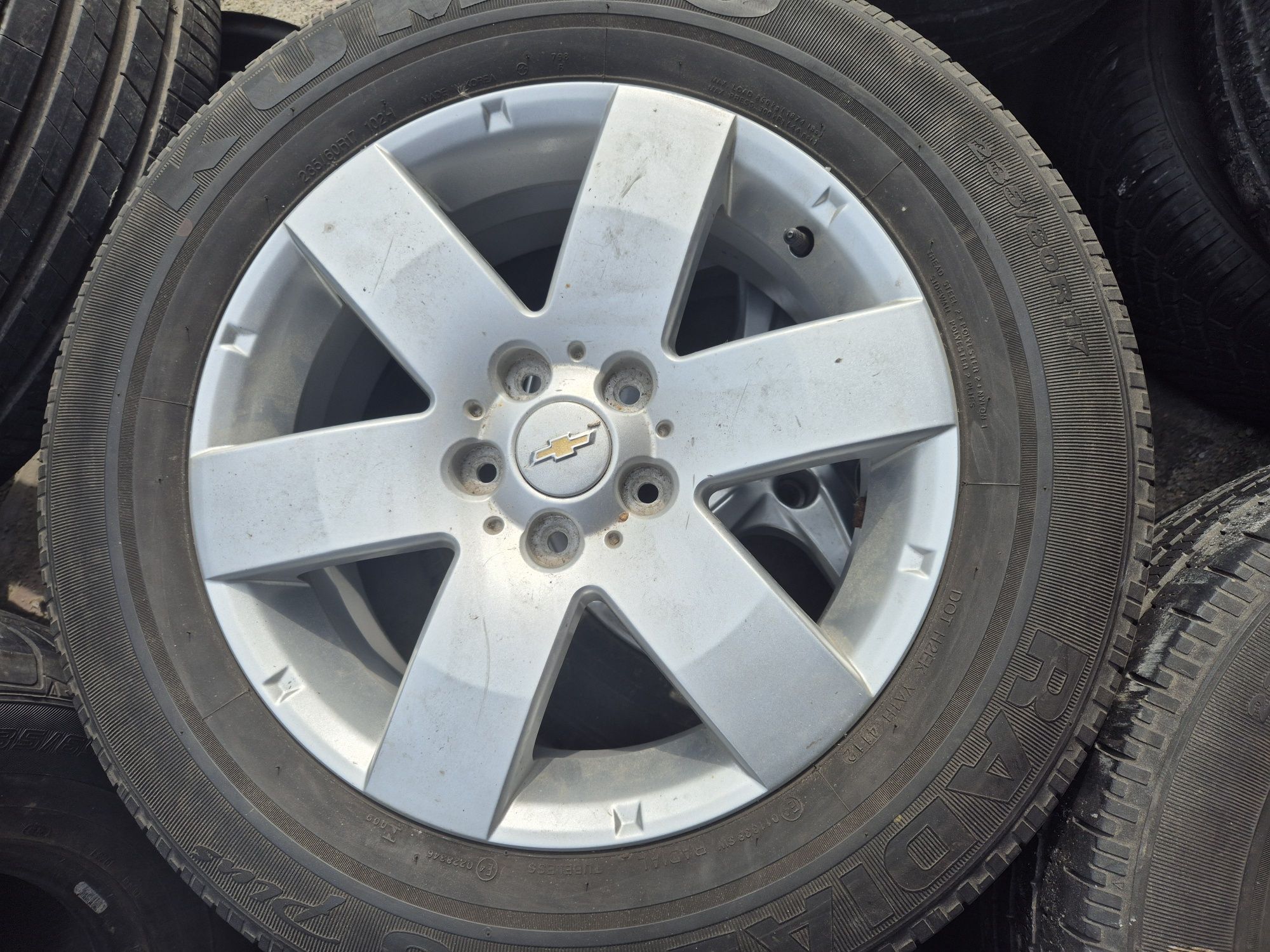Felgi Chevrolet 17x7J 5x115 et 46