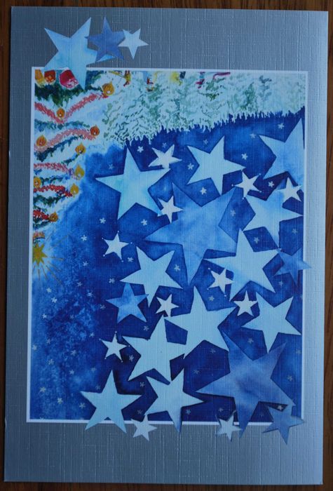 Cartões de Boas Festas (Face Dupla), Autocolantes Natal e Envelopes