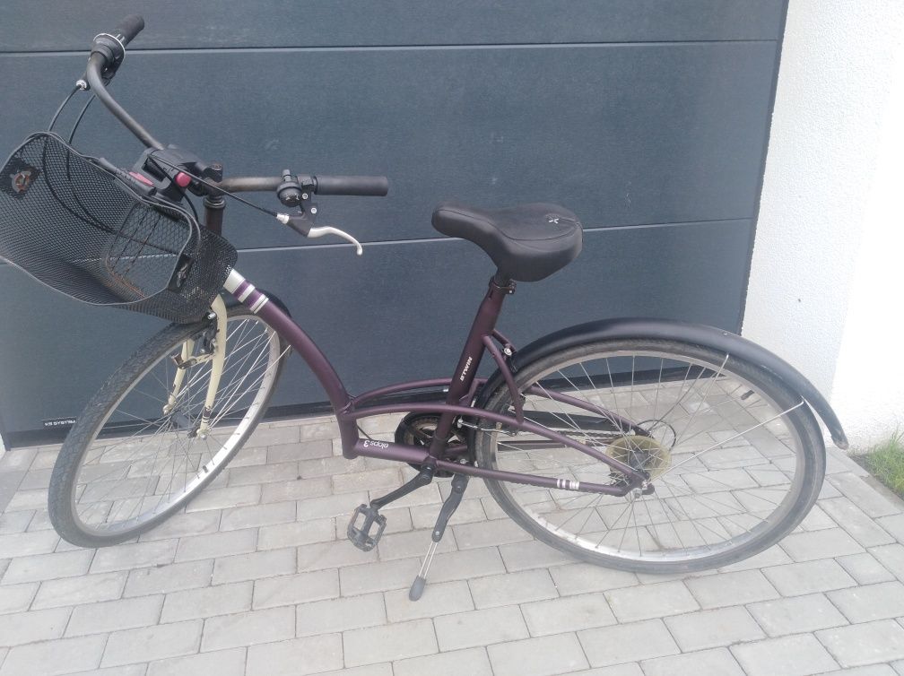 Rower miejski, damka Btwin Elops 3, 28 cali