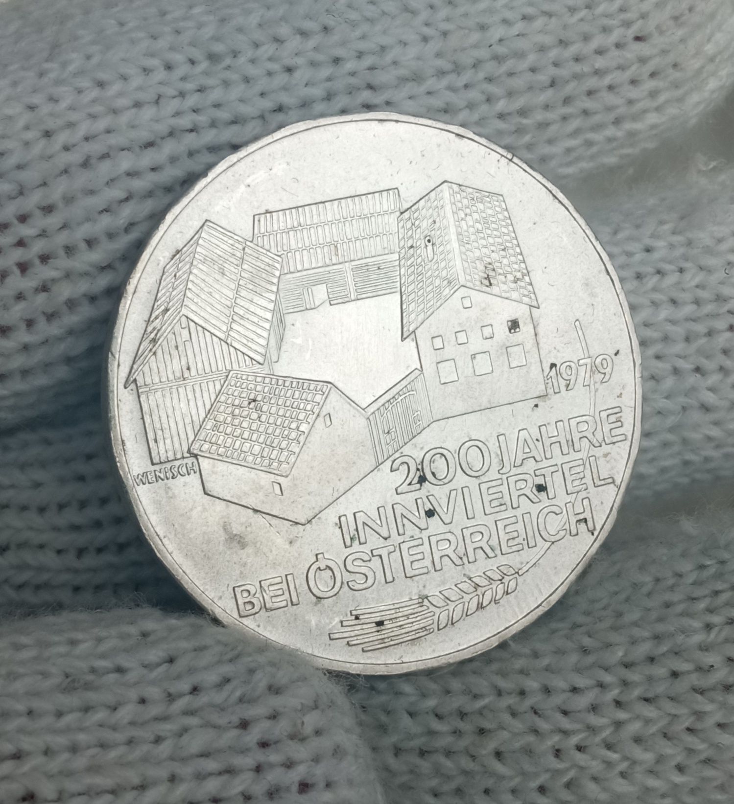Srebrna moneta austriacka 100 schillingów