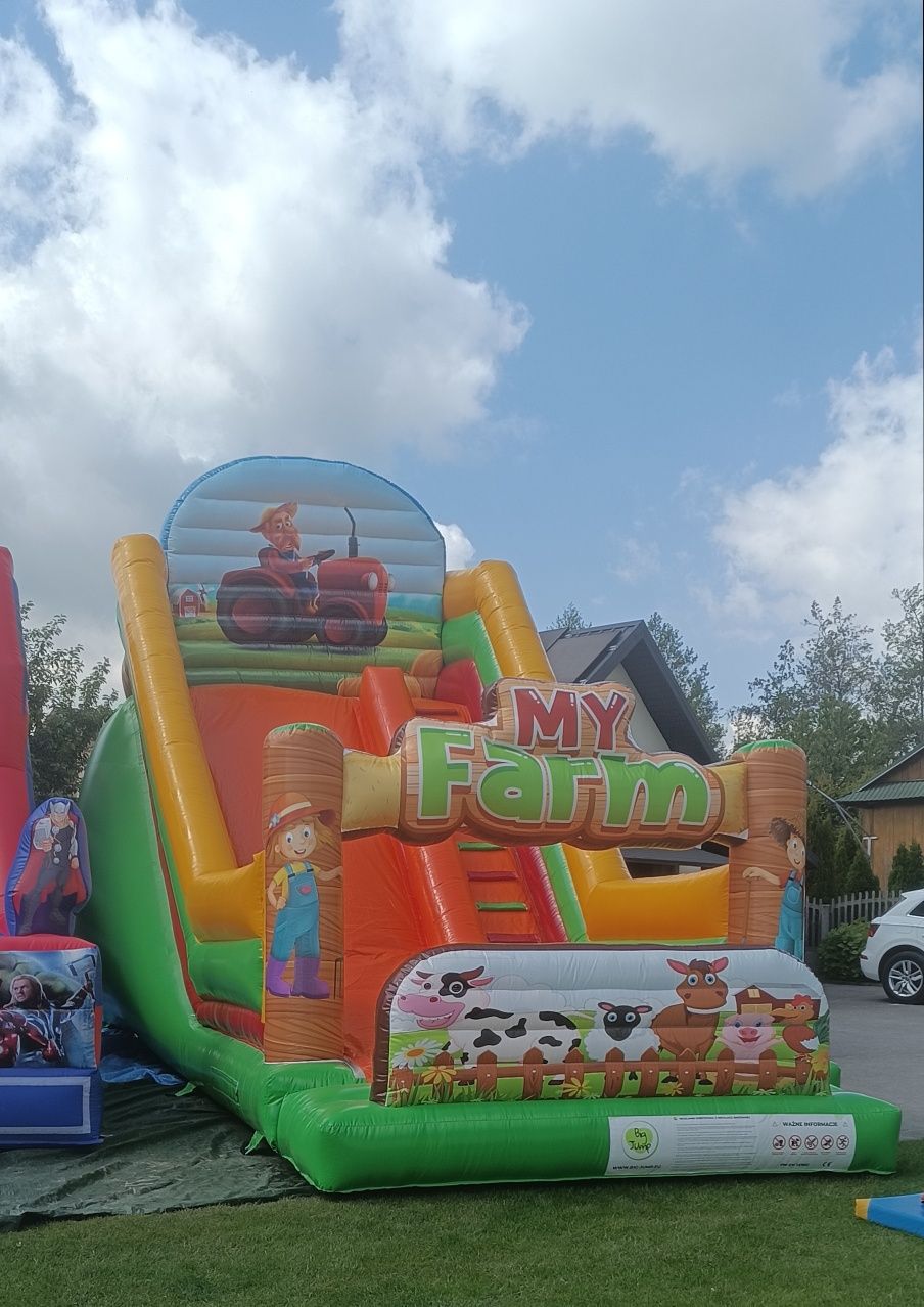 Dmuchane zjezdzalnie dmuchańce
