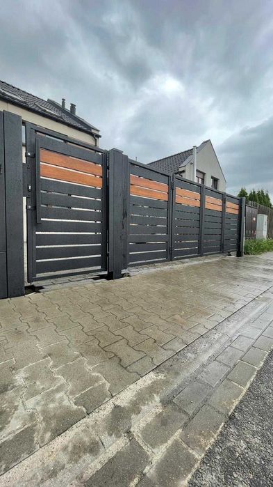 Ogrodzenia -trwałość i styl. Nowość! Aluminiowe Stalowe Panele Bramy