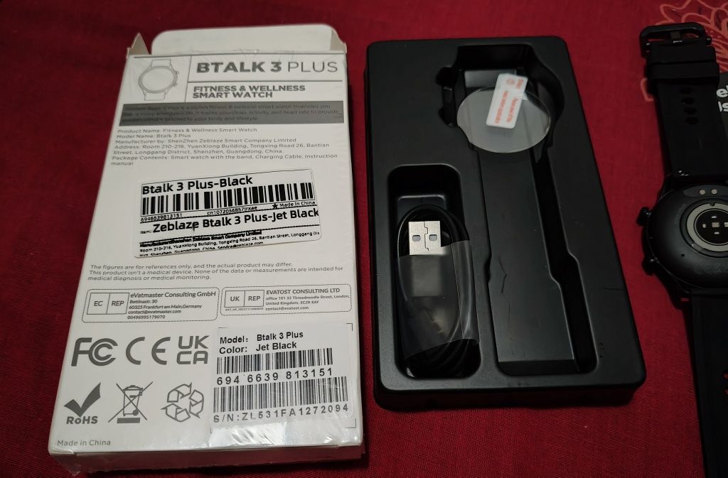 Smartwatch Zeblaze Btalk 3 Plus