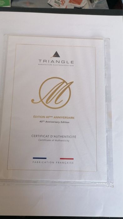 Triangle Magellan Quator 40th piano black jak nowe