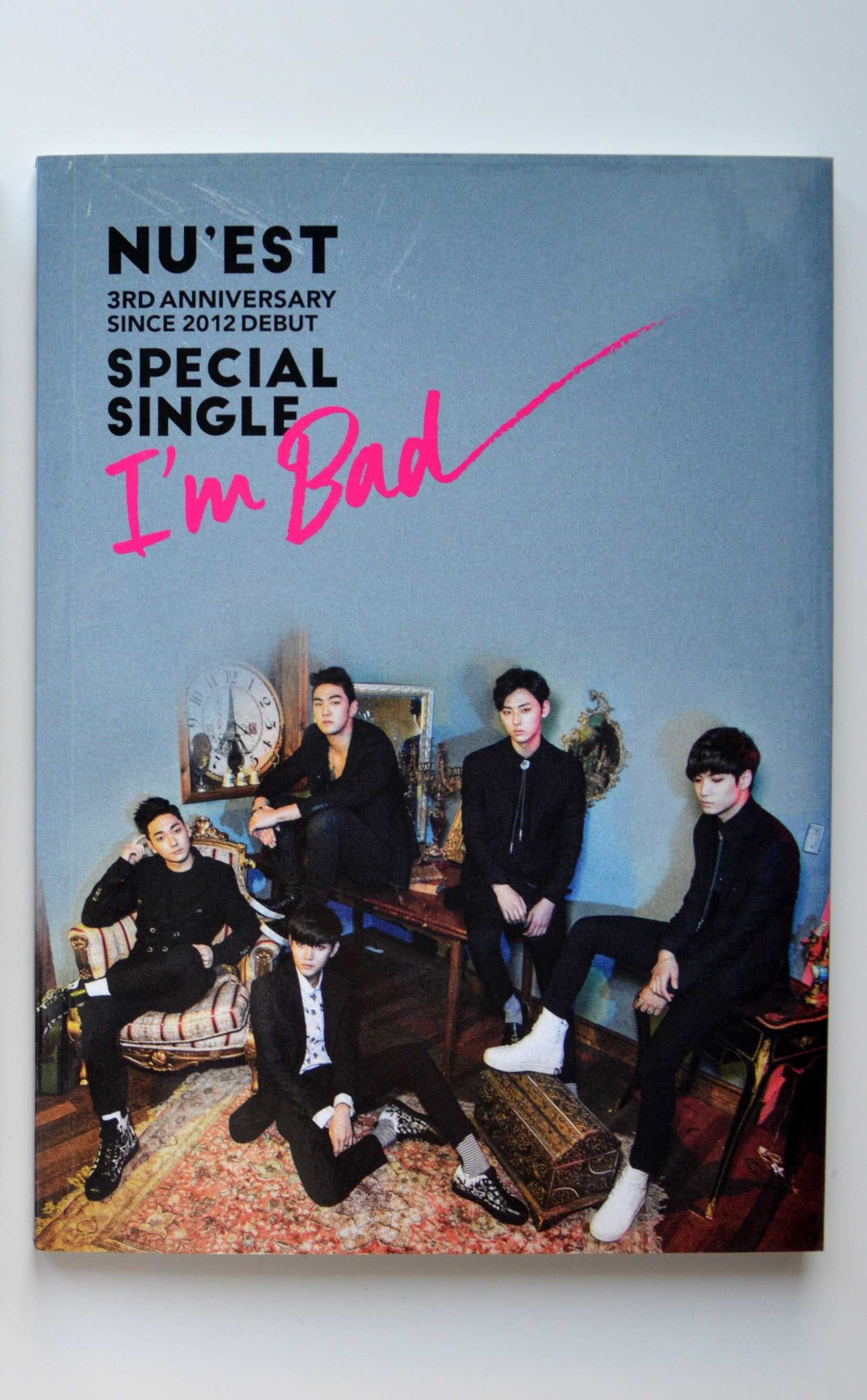 NU'EST I'm bad kpop album z autografem