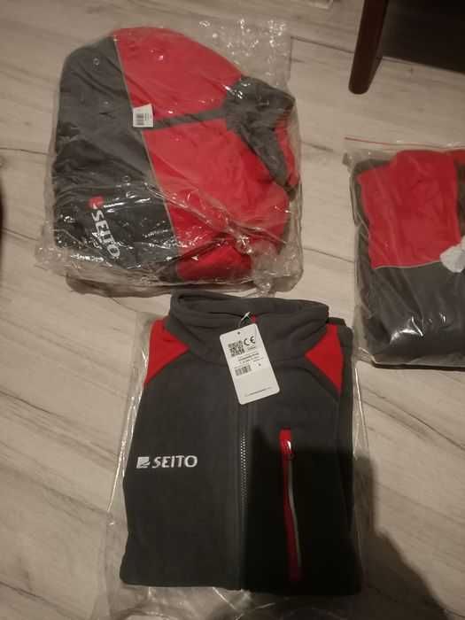 Bluza polarowa z suwakiem ciepła