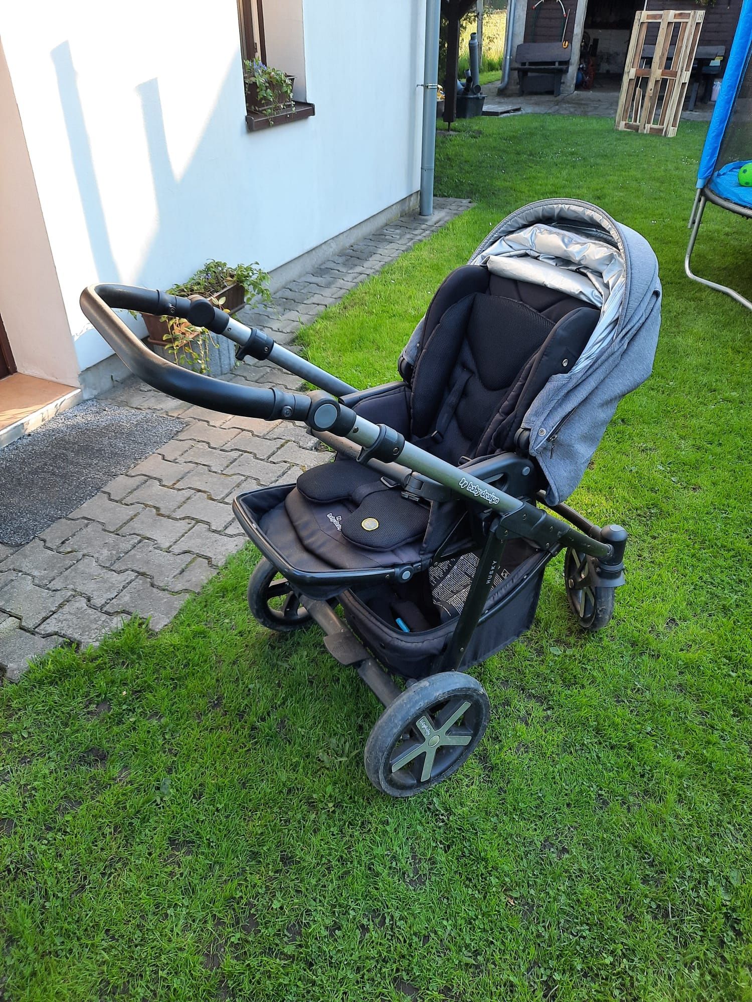 Wózek baby design husky 2w1 głęboki gondola i spacerówka