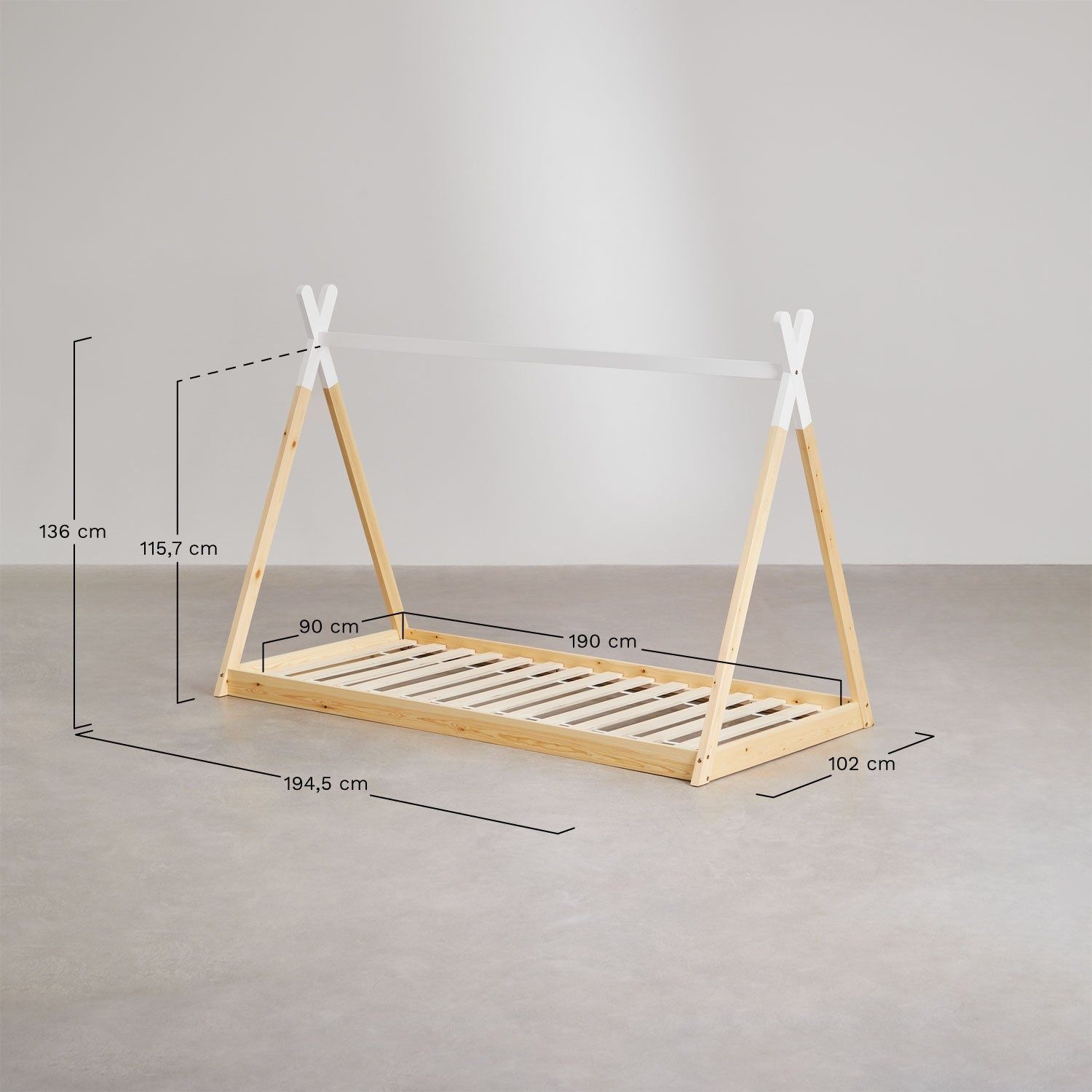Cama criança SKLUM + Colchão