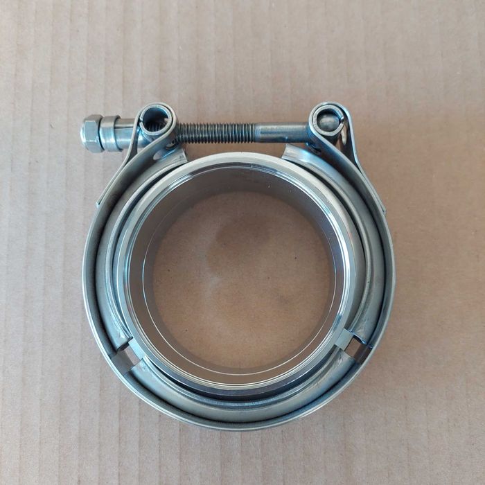 70mm - Braçadeira Escape V band Inox