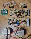 2 transformatory z UPSa i elektronika