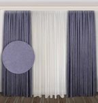 Готовий комплект штор 150*220 №2203