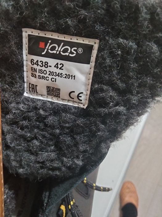 Buty zimowe robocze szwedzkiej firmy jalas.